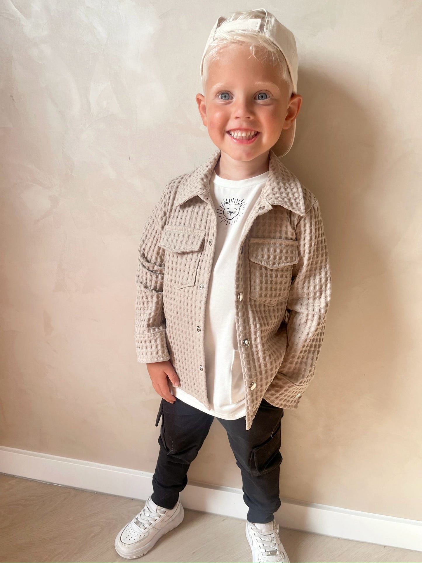 Babykleding - Tussenjas wafel Xenn