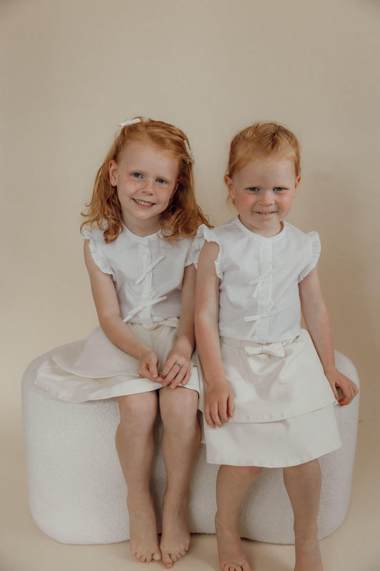 Babykleding - Liya Strik Rok Beige