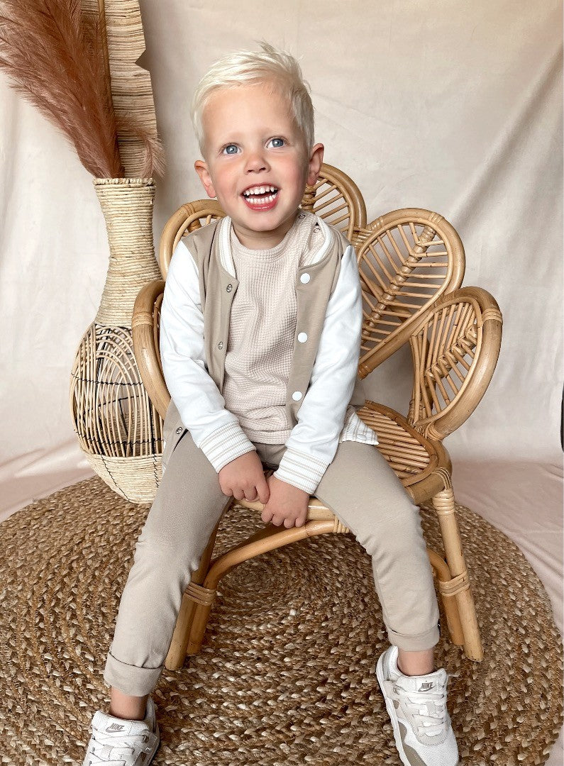 Babykleding - Broekje zand Fender