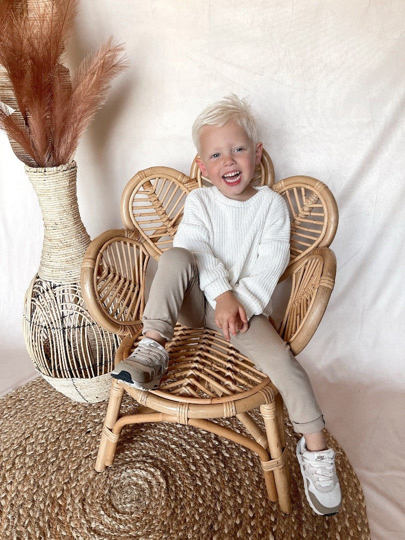 Babykleding - Knitted sweater Ecru unisex