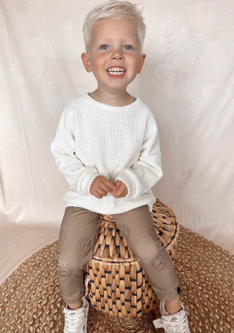 Babykleding - Knitted sweater Ecru unisex