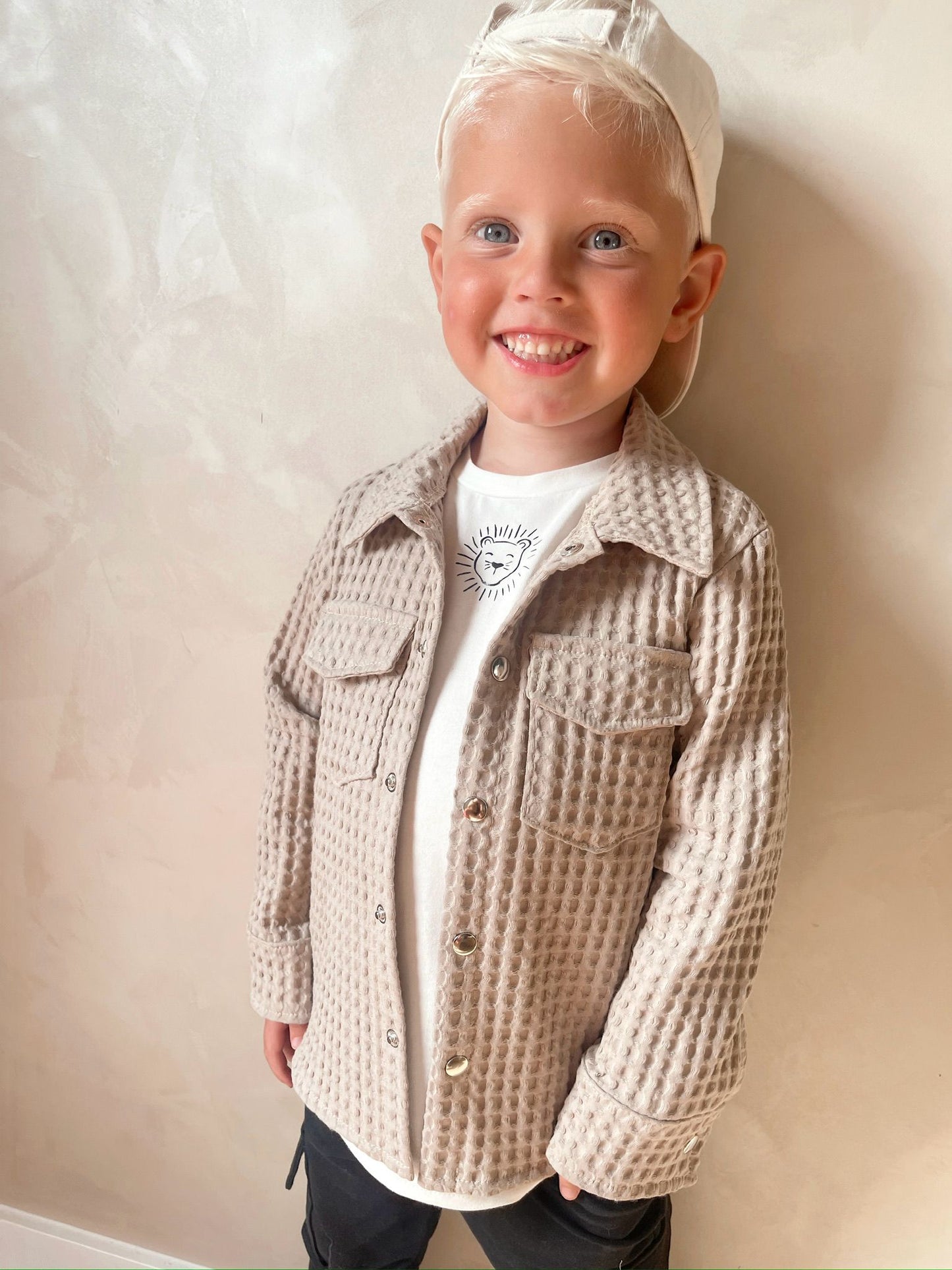 Babykleding - Tussenjas wafel Xenn