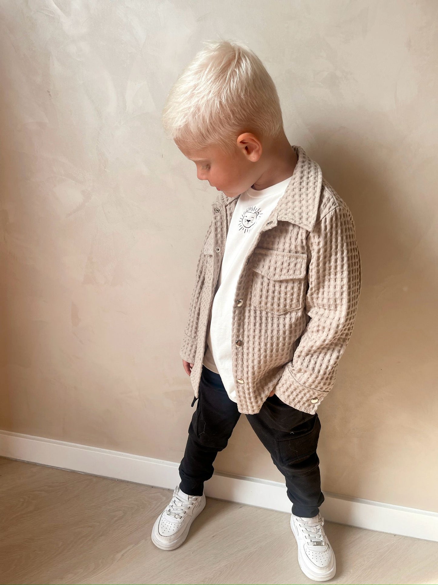 Babykleding - Tussenjas wafel Xenn