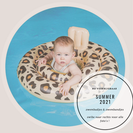 Babyfloat - Bruin panterprint