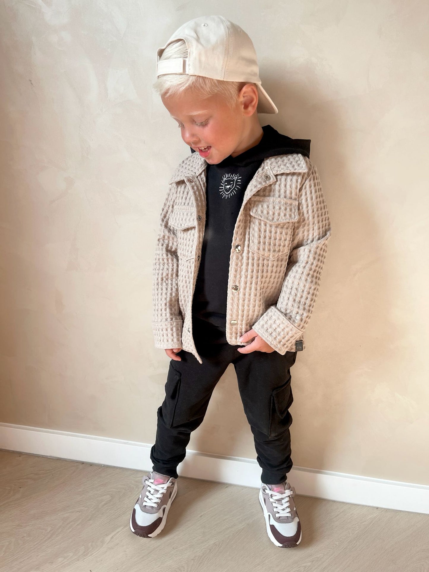 Babykleding - Tussenjas wafel Xenn