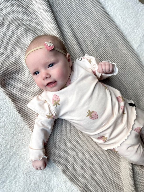 Babykleding - t-shirt aardbei