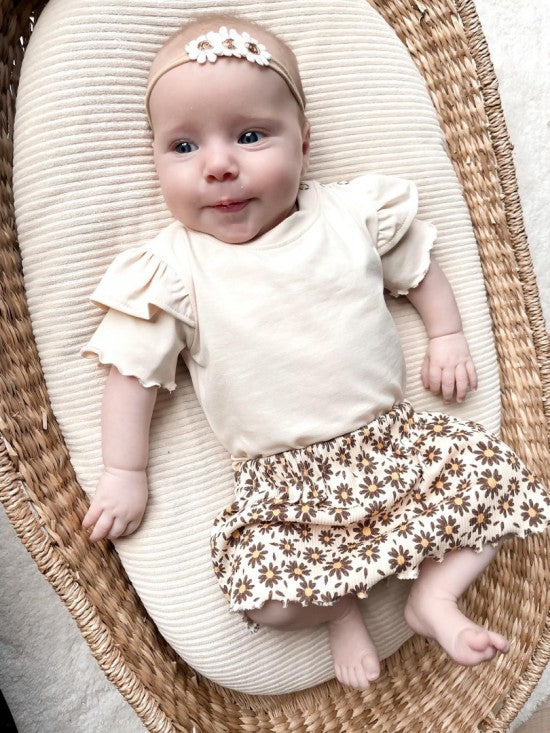 Babykleding - rokje liya bloemen