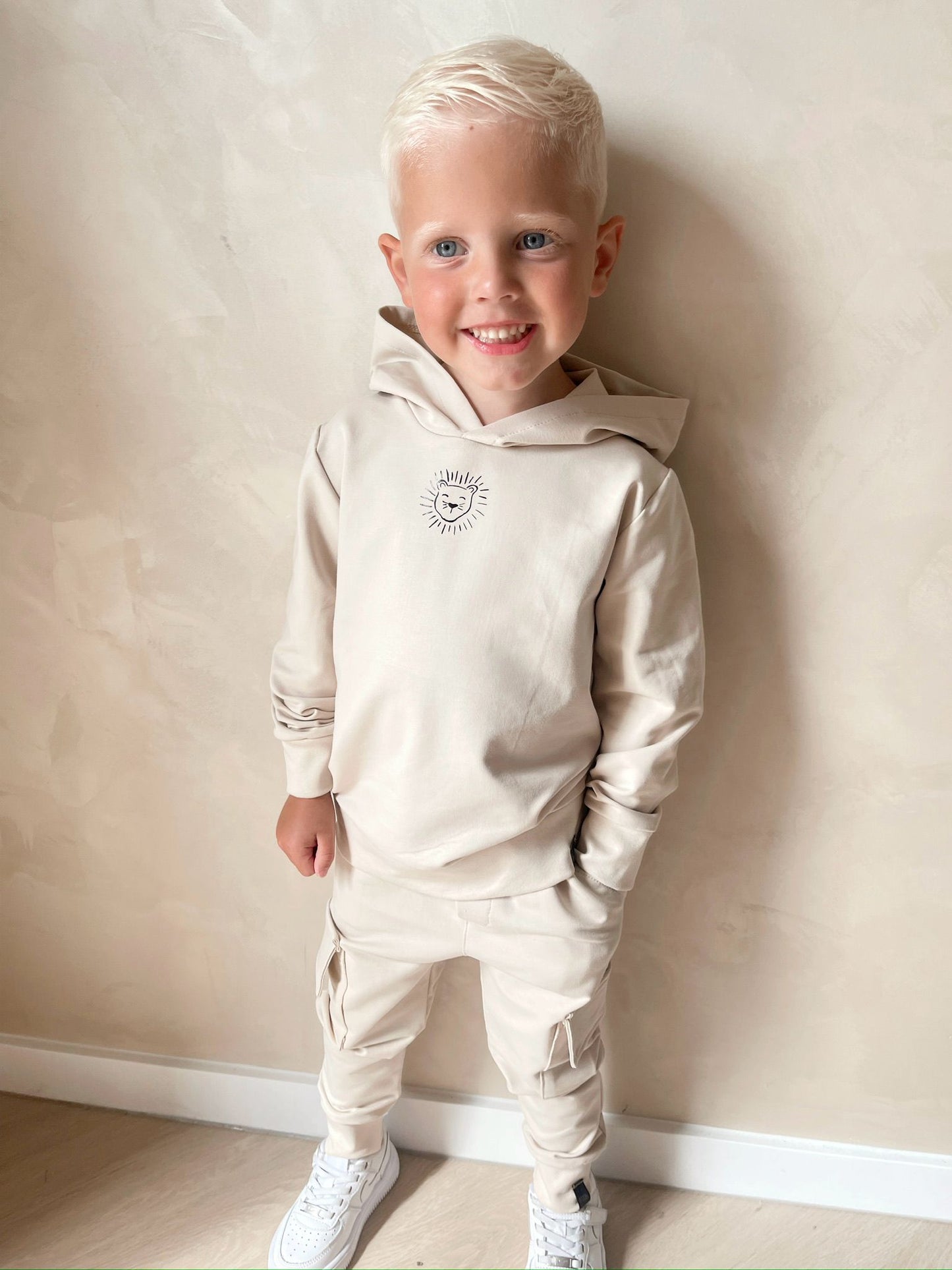 Babykleding - Joggingspak beige Liam