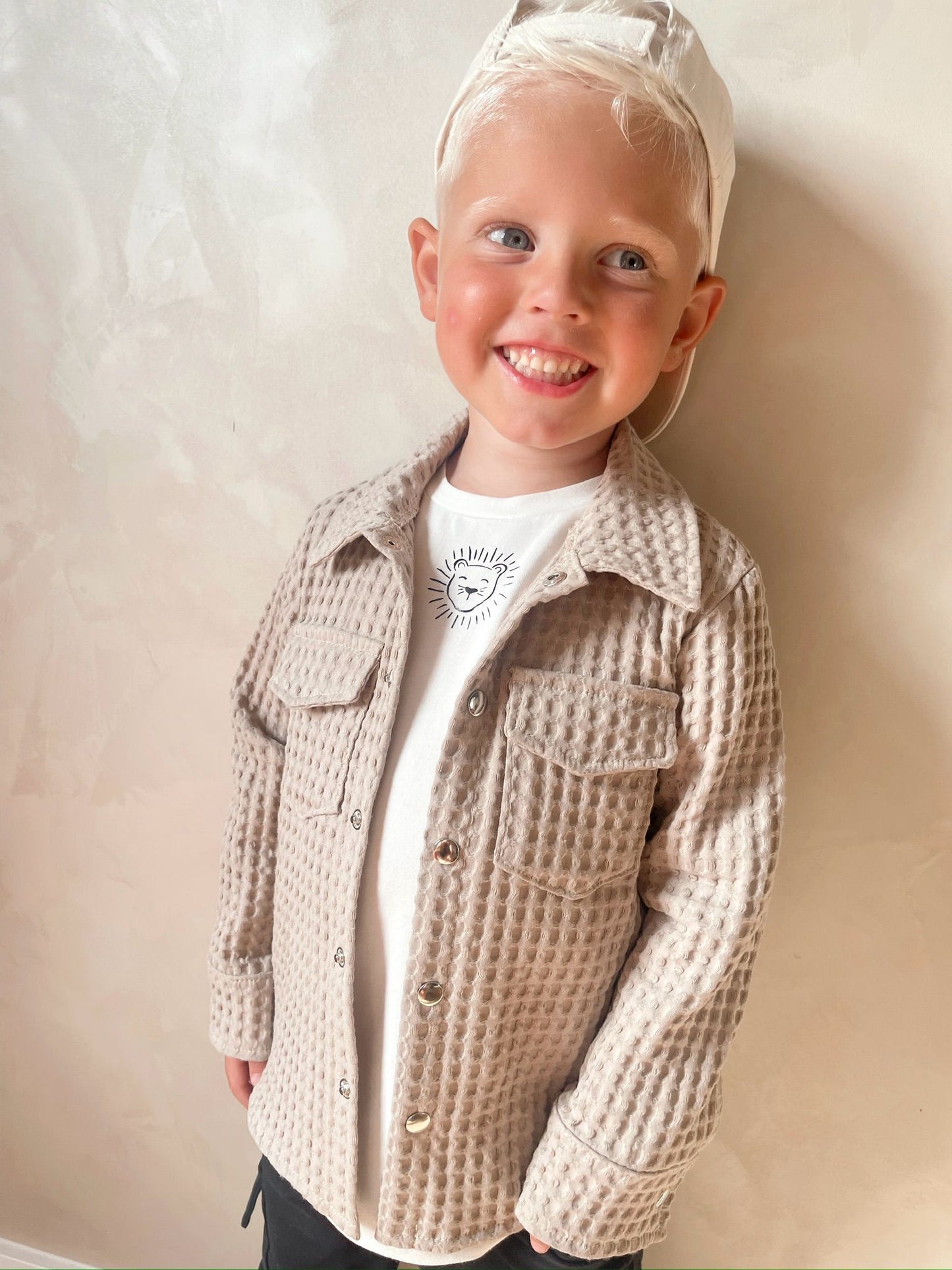 Babykleding - Tussenjas wafel Xenn