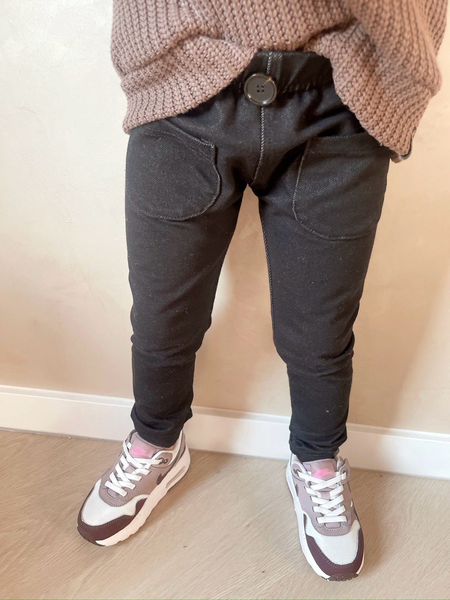 Babykleding - Jeanslook zwart Zayn