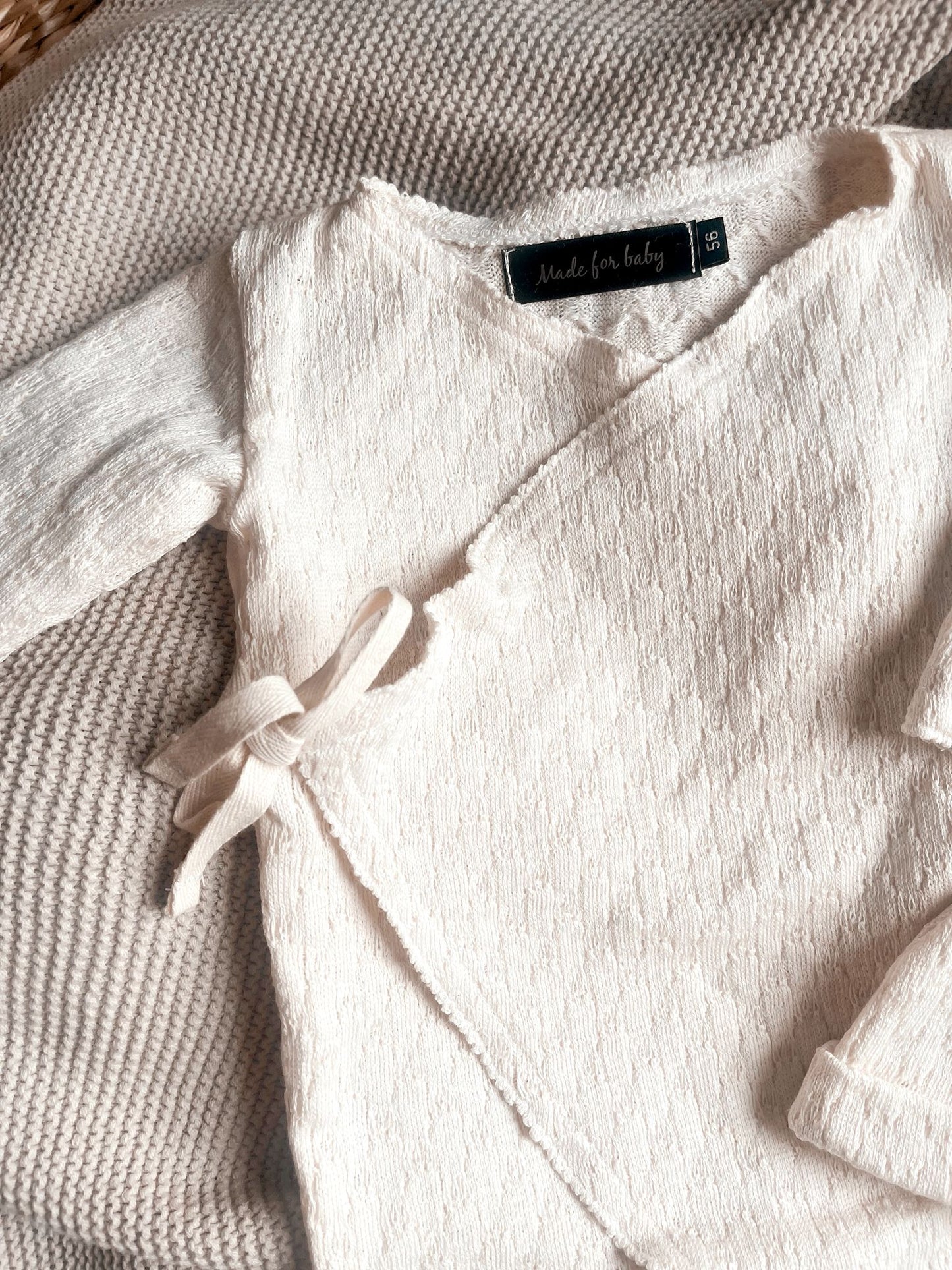 Babykleding - Geboorte/boxpakje unisex off ecru