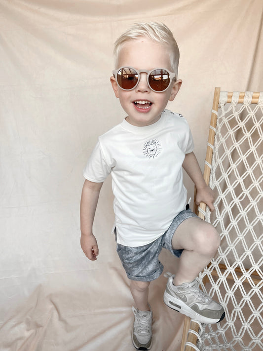 Babykleding - Lars shirt wit lenn lion