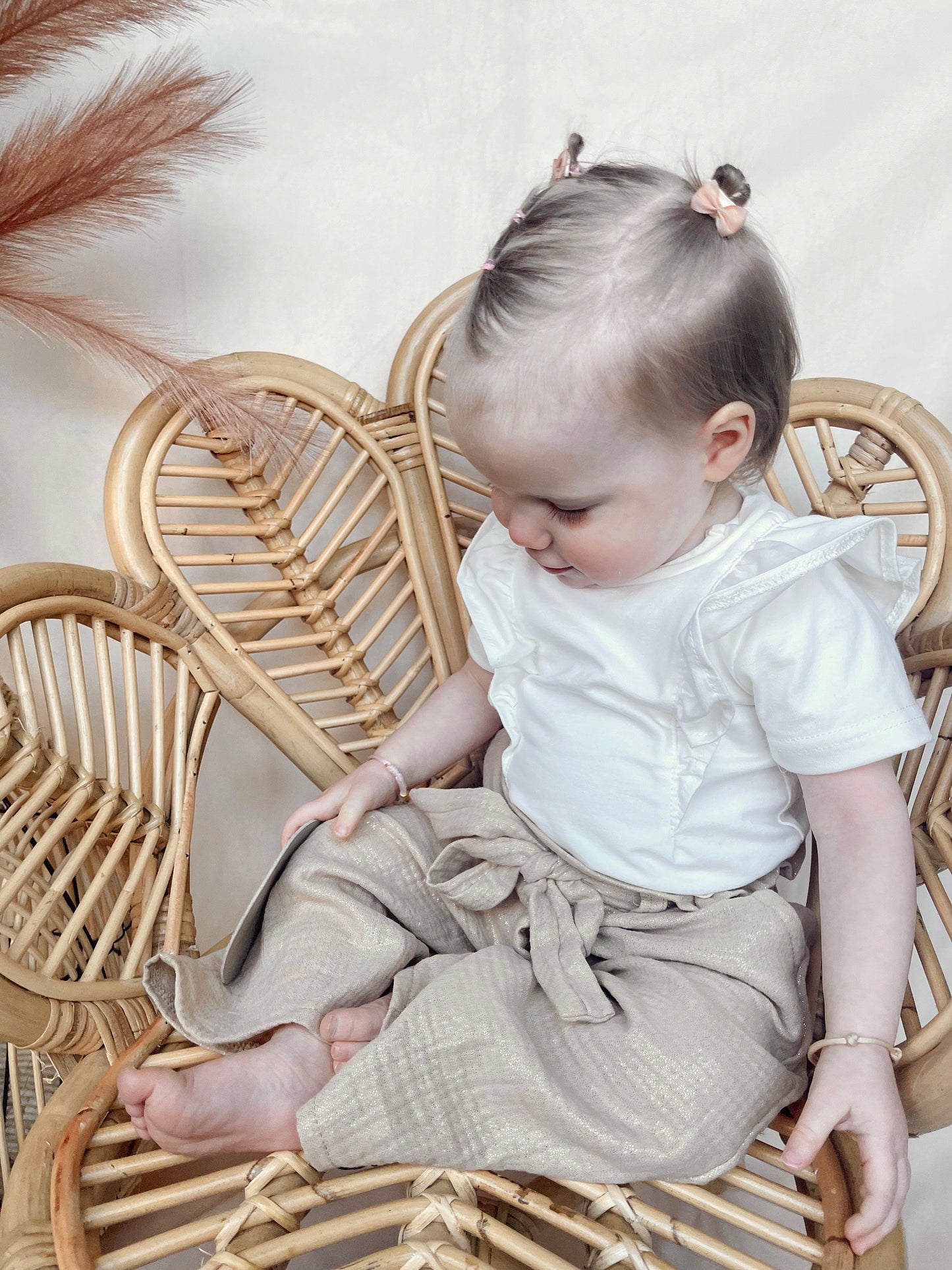 Babykleding - Lua ruffle shirtje