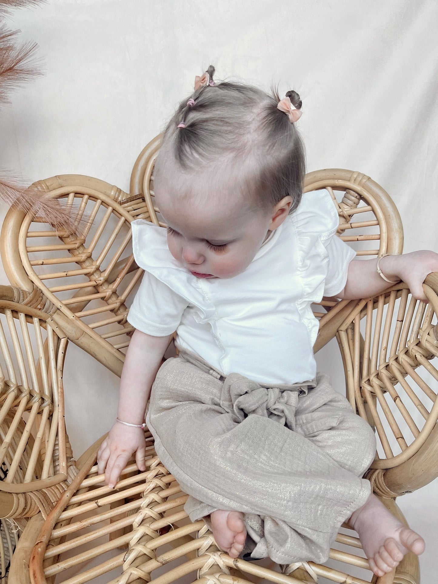 Babykleding - Lua ruffle shirtje
