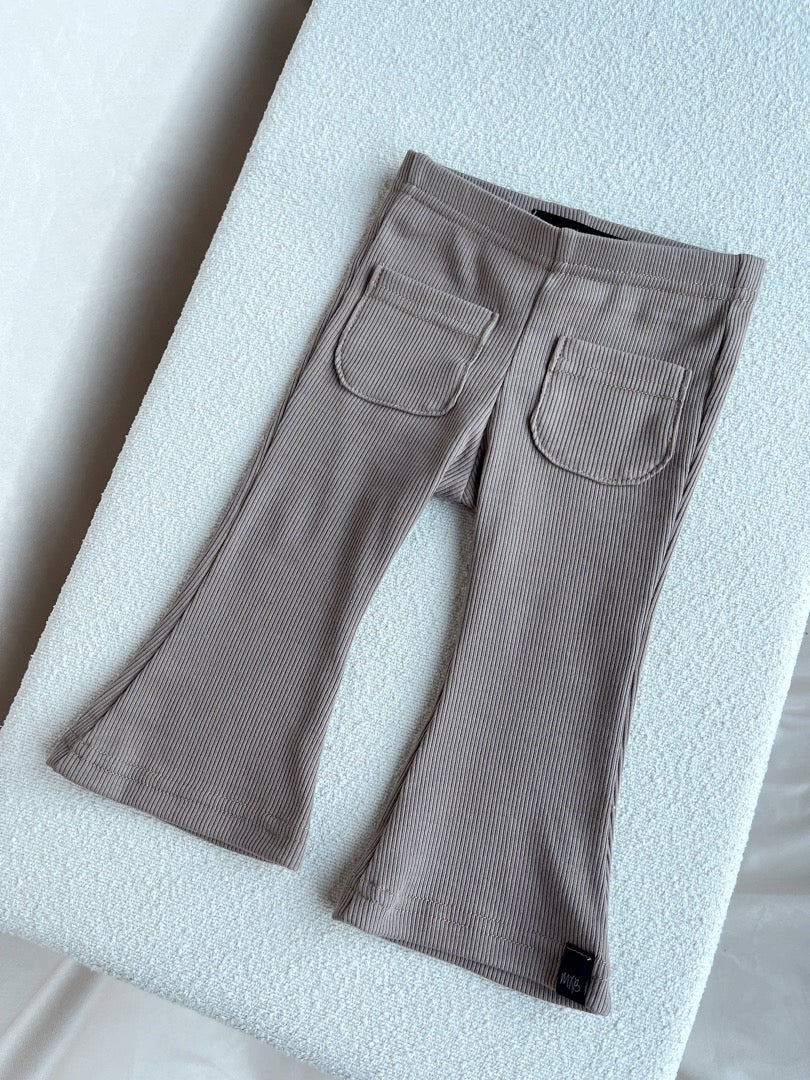 Babykleding - Flared Saar taupe