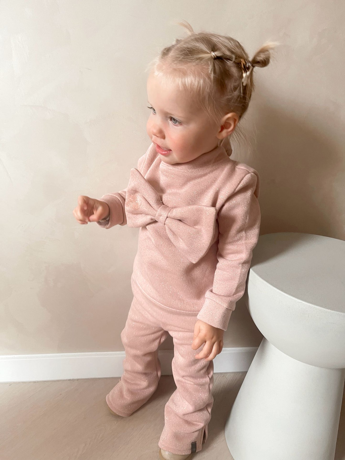 Babykleding - Set Strik Roze