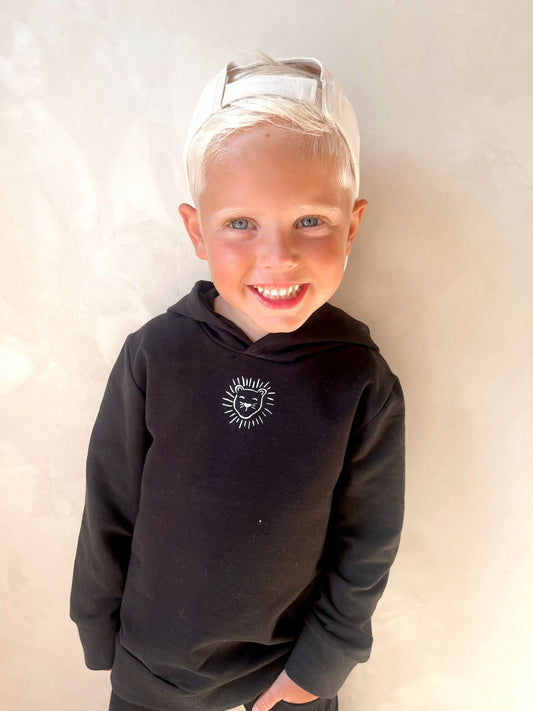 Babykleding - Hoodie zwart Joren