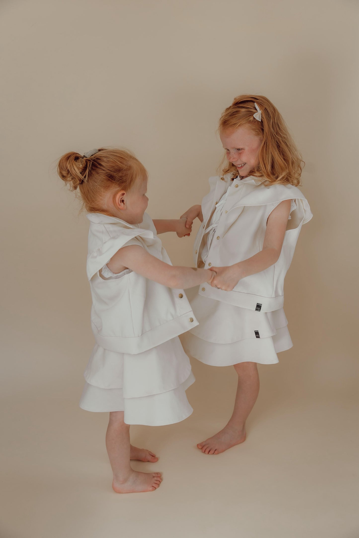 Babykleding - Liya Spijker Gilet Beige