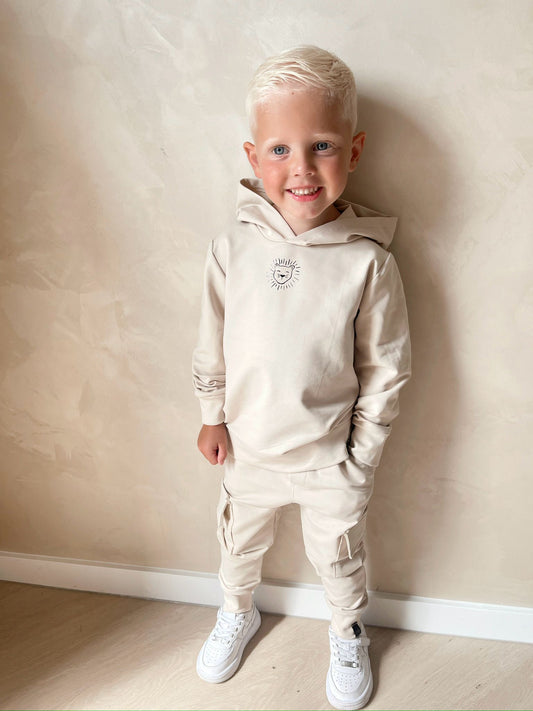 Babykleding - Joggingspak beige Liam