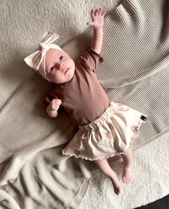 Babykleding - rokje aardbei
