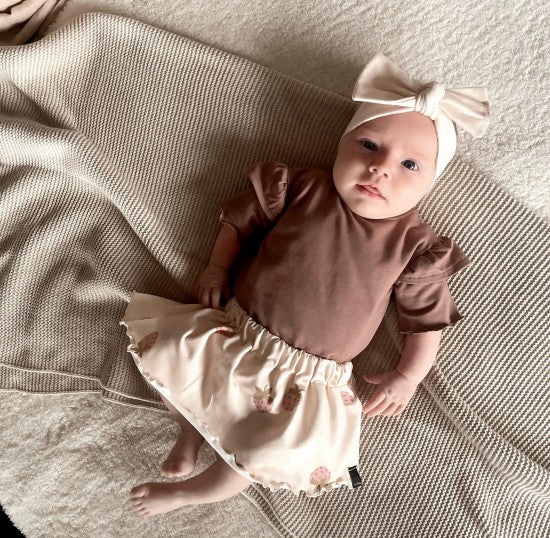 Babykleding - rokje aardbei