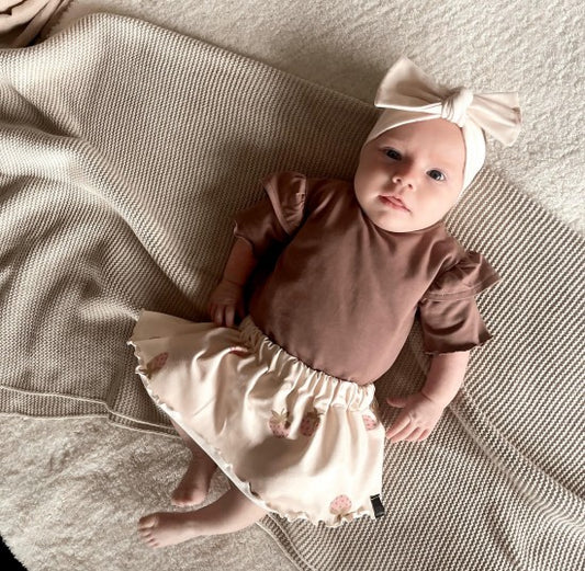 Babykleding - rokje aardbei