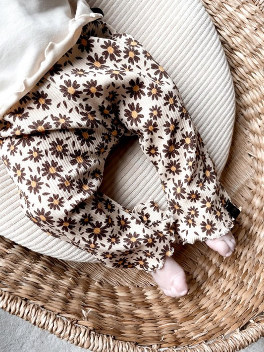 Babykleding - flared liya bloemen