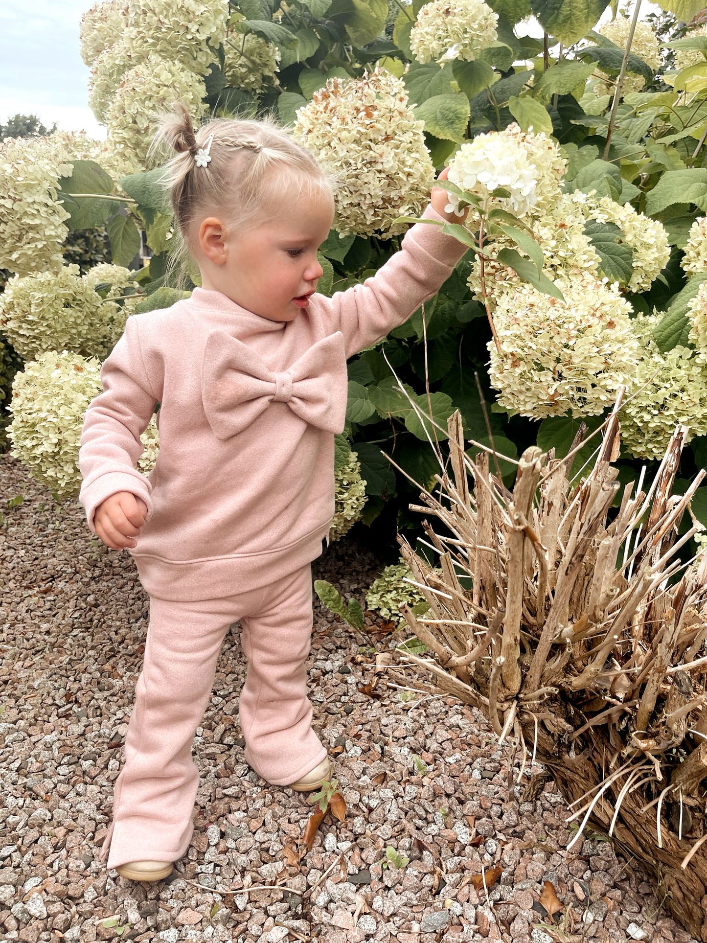 Babykleding - Set Strik Roze