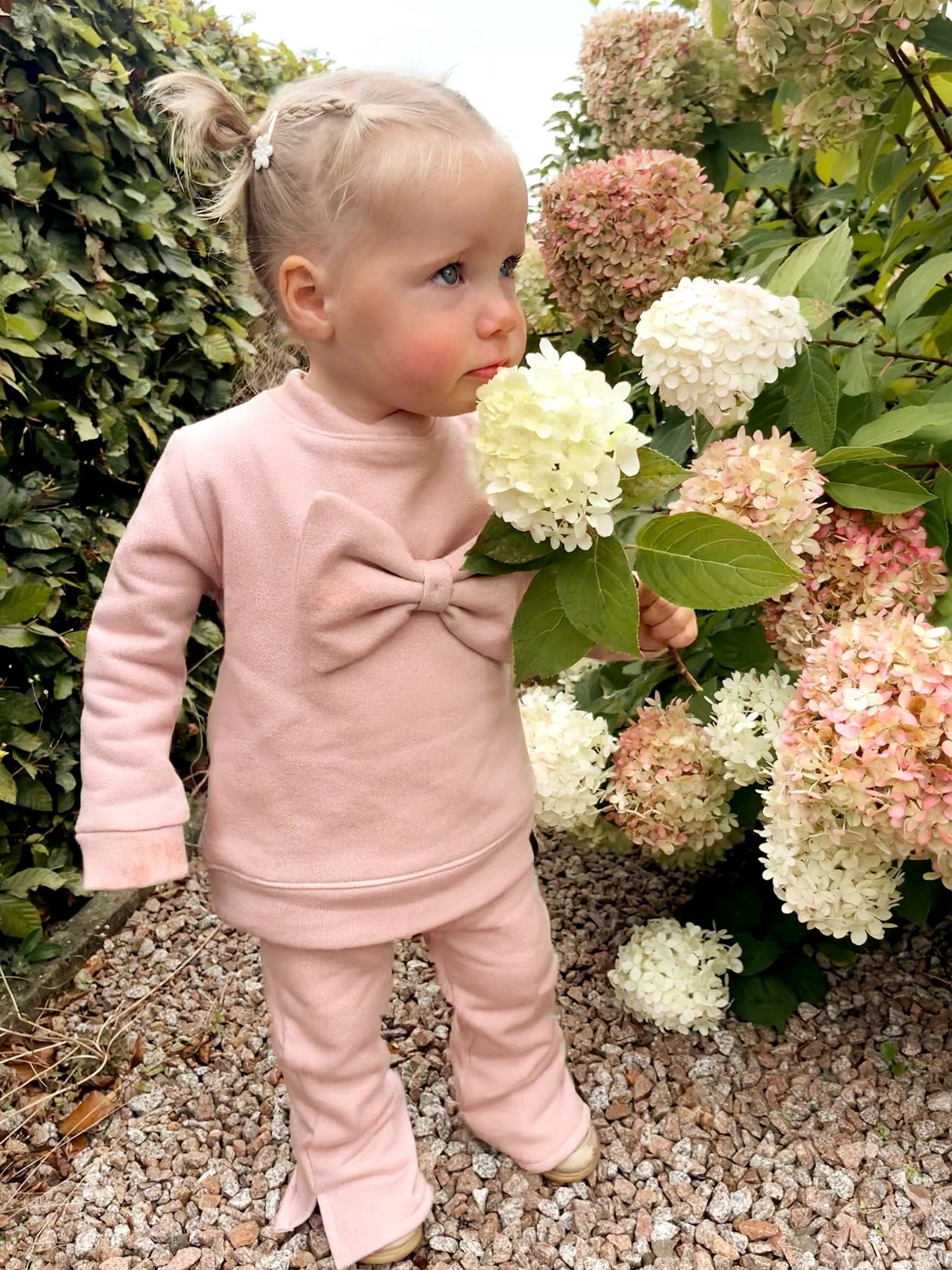 Babykleding - Set Strik Roze