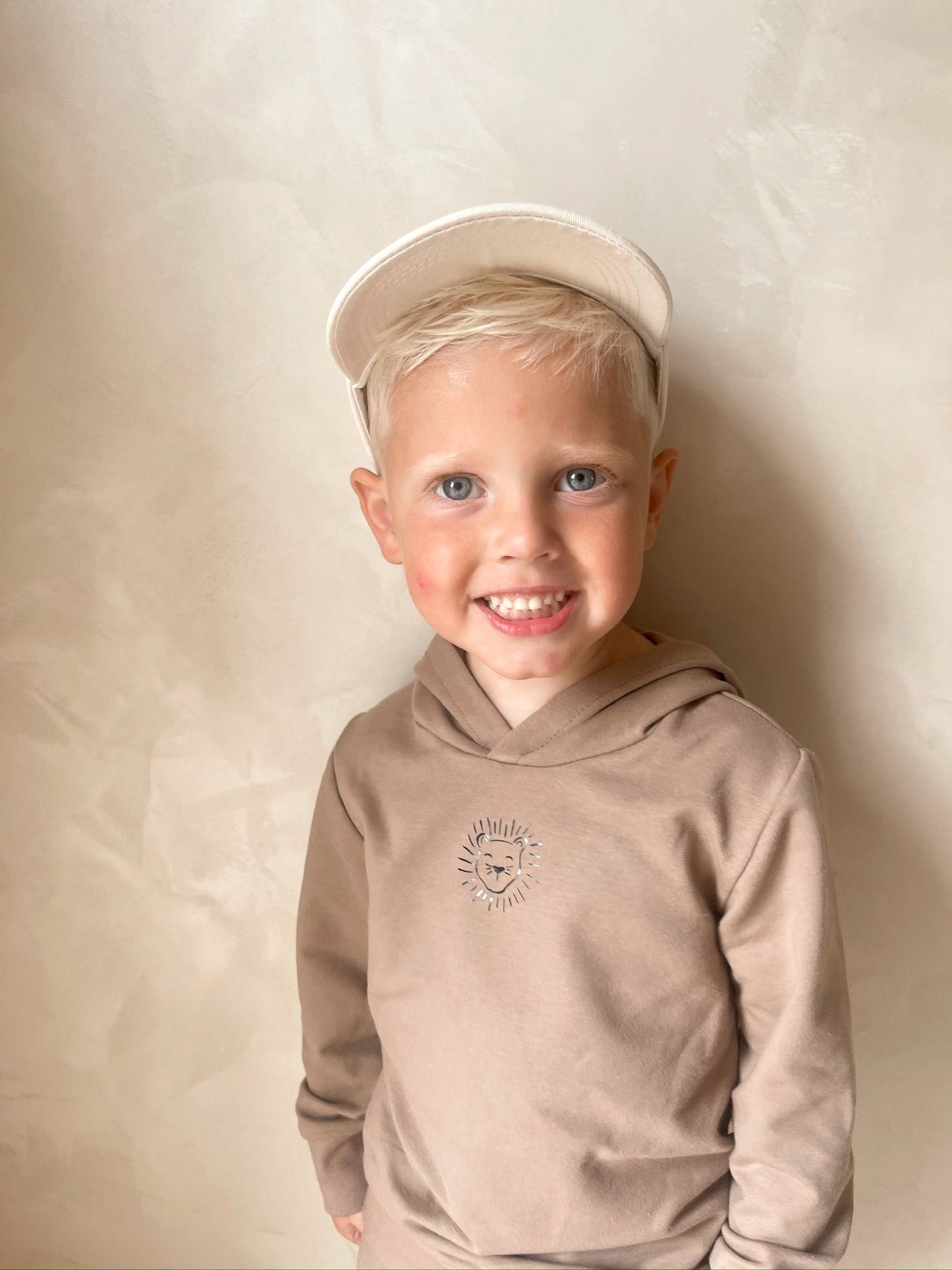 Babykleding - Hoodie taupe Milo