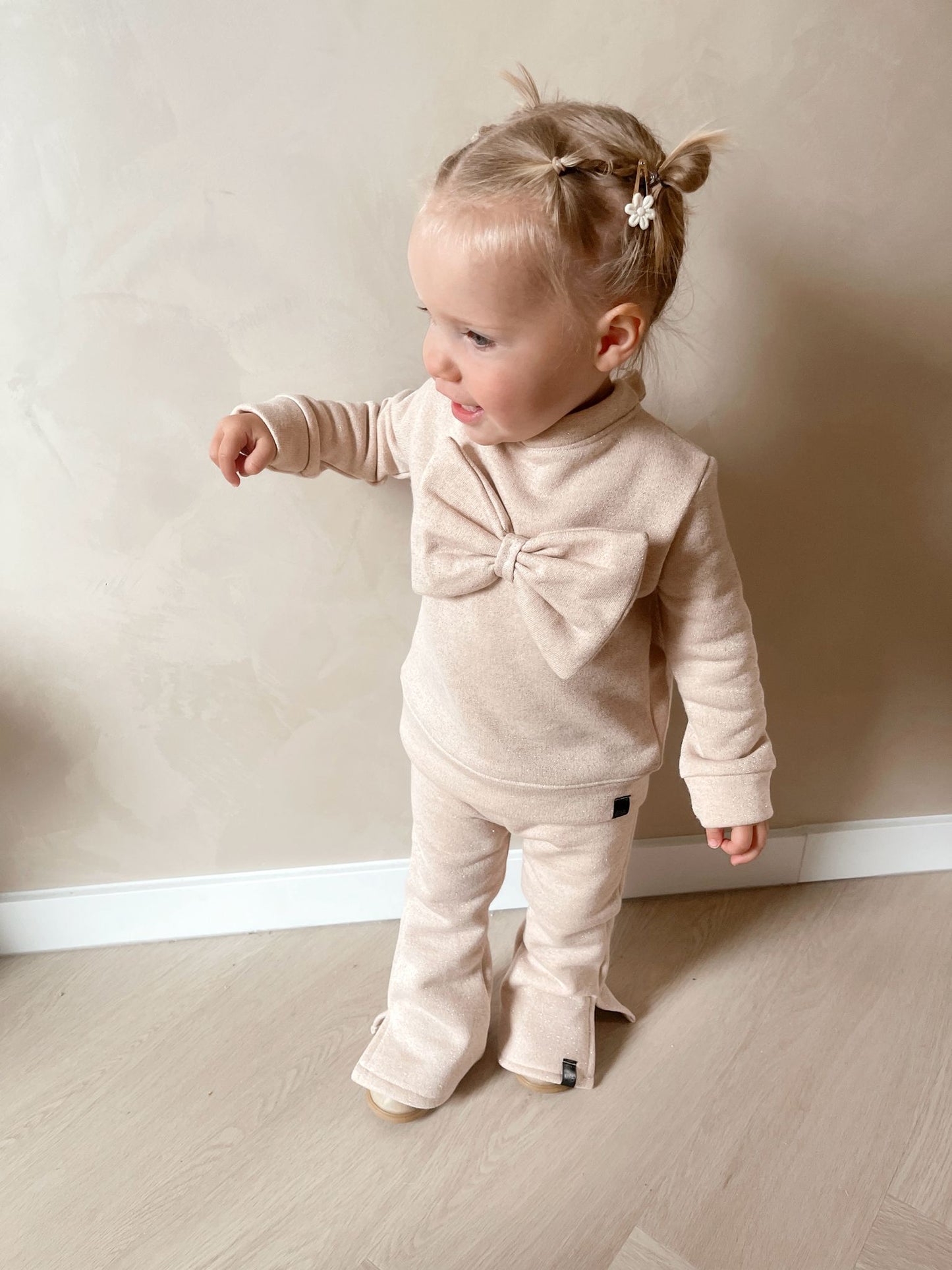 Babykleding - Set Strik Beige