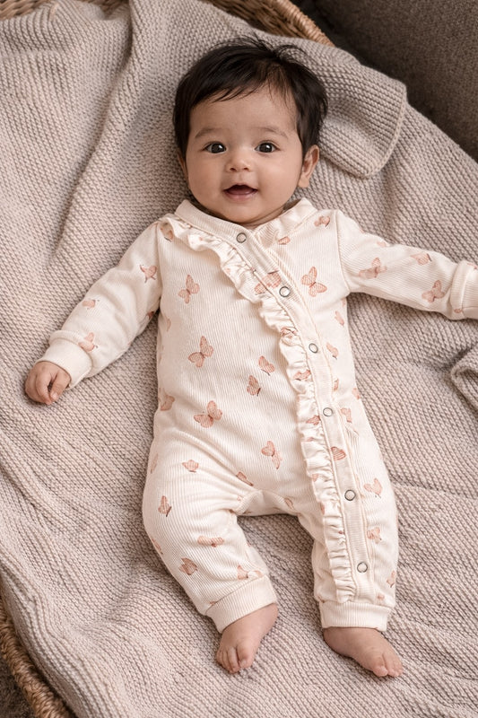 Babykleding - Elodi Vlinder Boxpakje