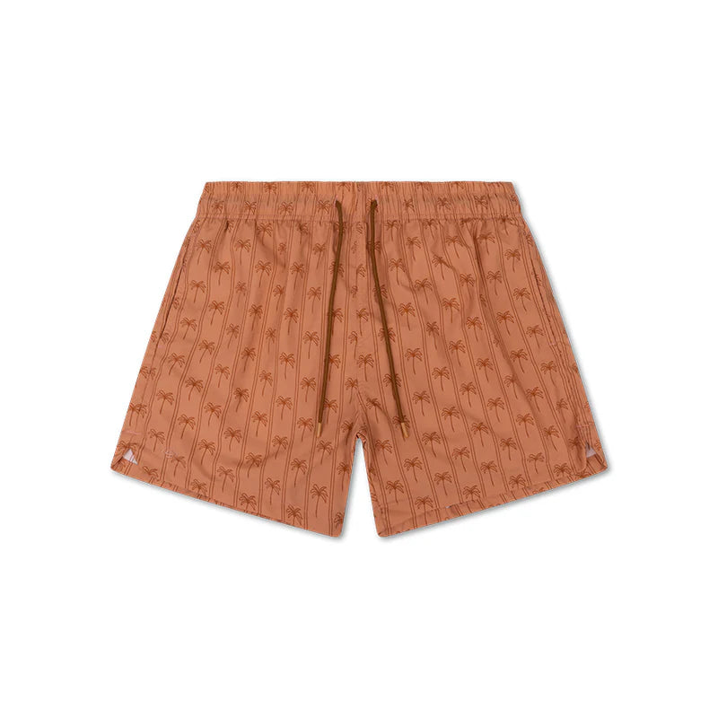 Zwembroek - Bruin - Palm Stripe - Volwassen