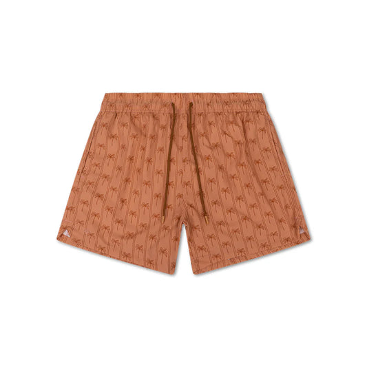 Zwembroek - Bruin - Palm Stripe - Volwassen