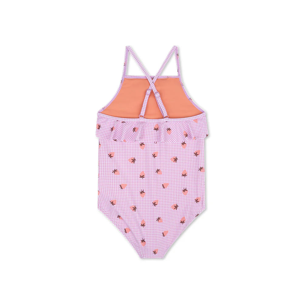 Badpak Meisjes - Roze - Strawberry Fields