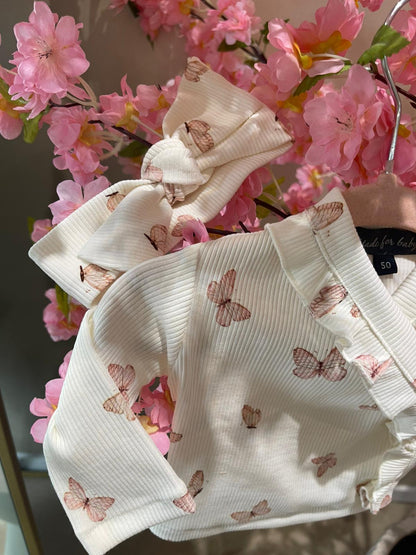 Babykleding - Elodi Vlinder Setje