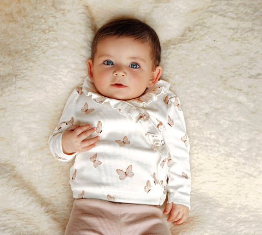 Babykleding - Elodi Vlinder Setje