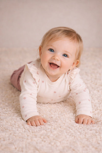 Babykleding - Kes Bloemen Setje