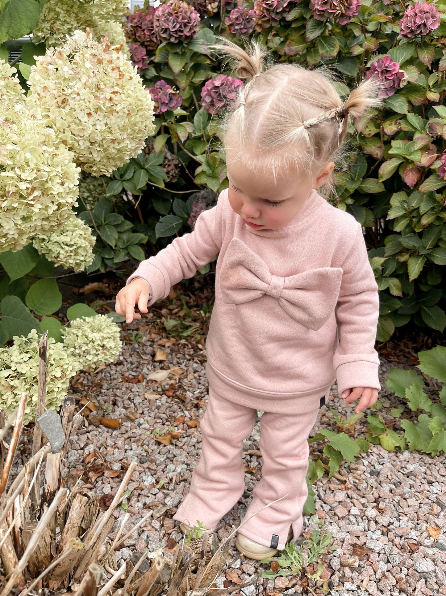 Babykleding - Set Strik Roze