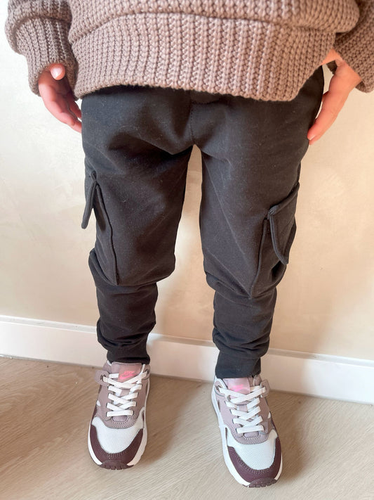 Babykleding - Cargobroek zwart Joren