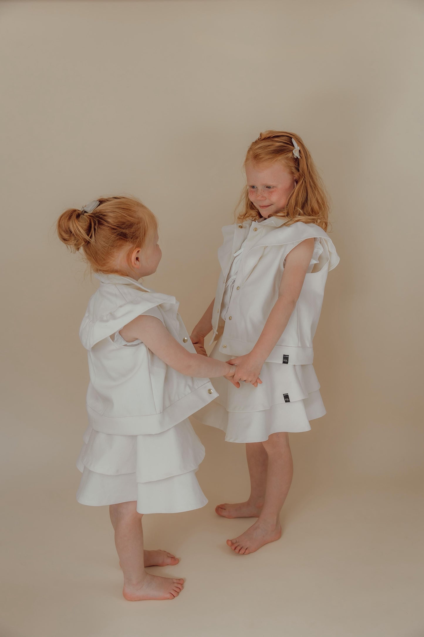 Babykleding - Liya Spijker Gilet Beige