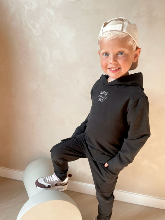 Babykleding - Joggingspak zwart Joren