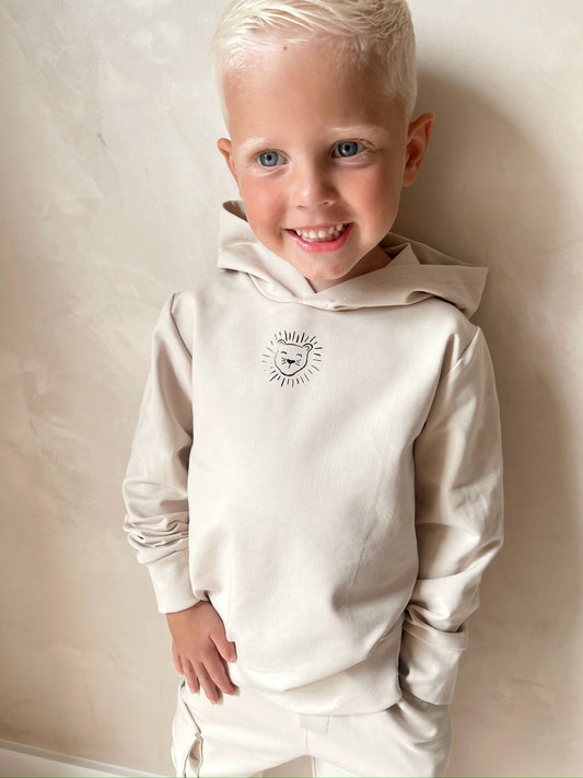 Babykleding - Hoodie beige Liam