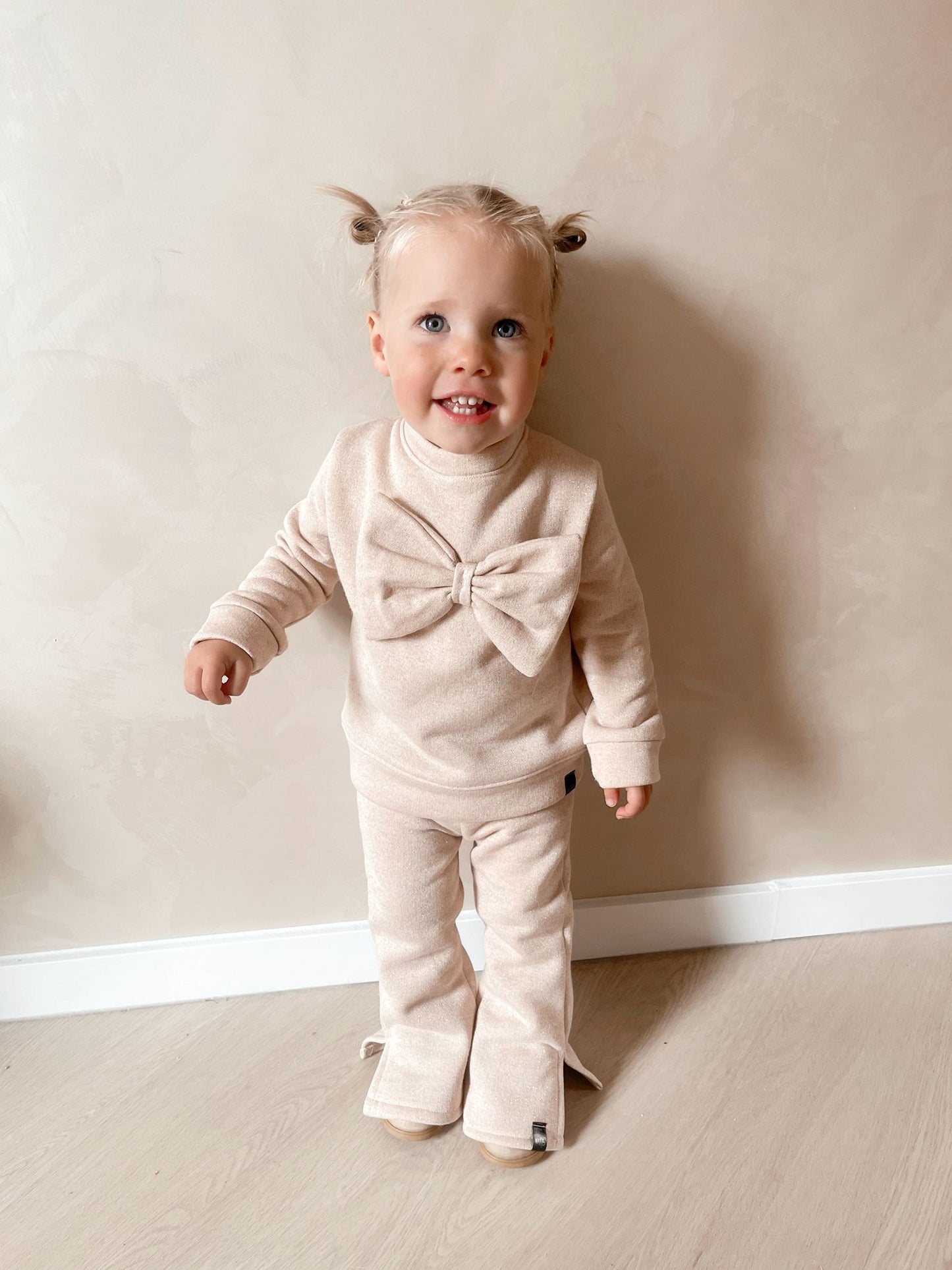 Babykleding - Set Strik Beige